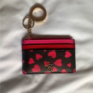Victoria’s Secret Heart Card holder keychain